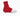 Red Football Cleat Cover Spats
