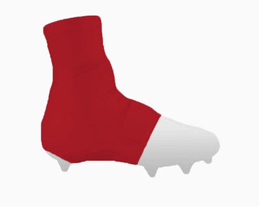 Red Football Cleat Cover Spats
