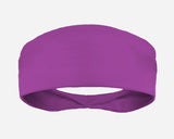 Violet Football Compression Headband
