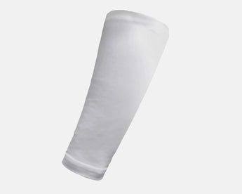 White Football Forearm Sleeve