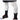 Pair of White Basketball Leg Sleeves