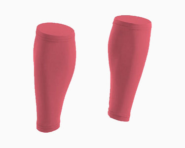 Bright Salmon Calf Compression Sleeves