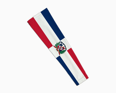 Dominican Flag Compression Arm Sleeve