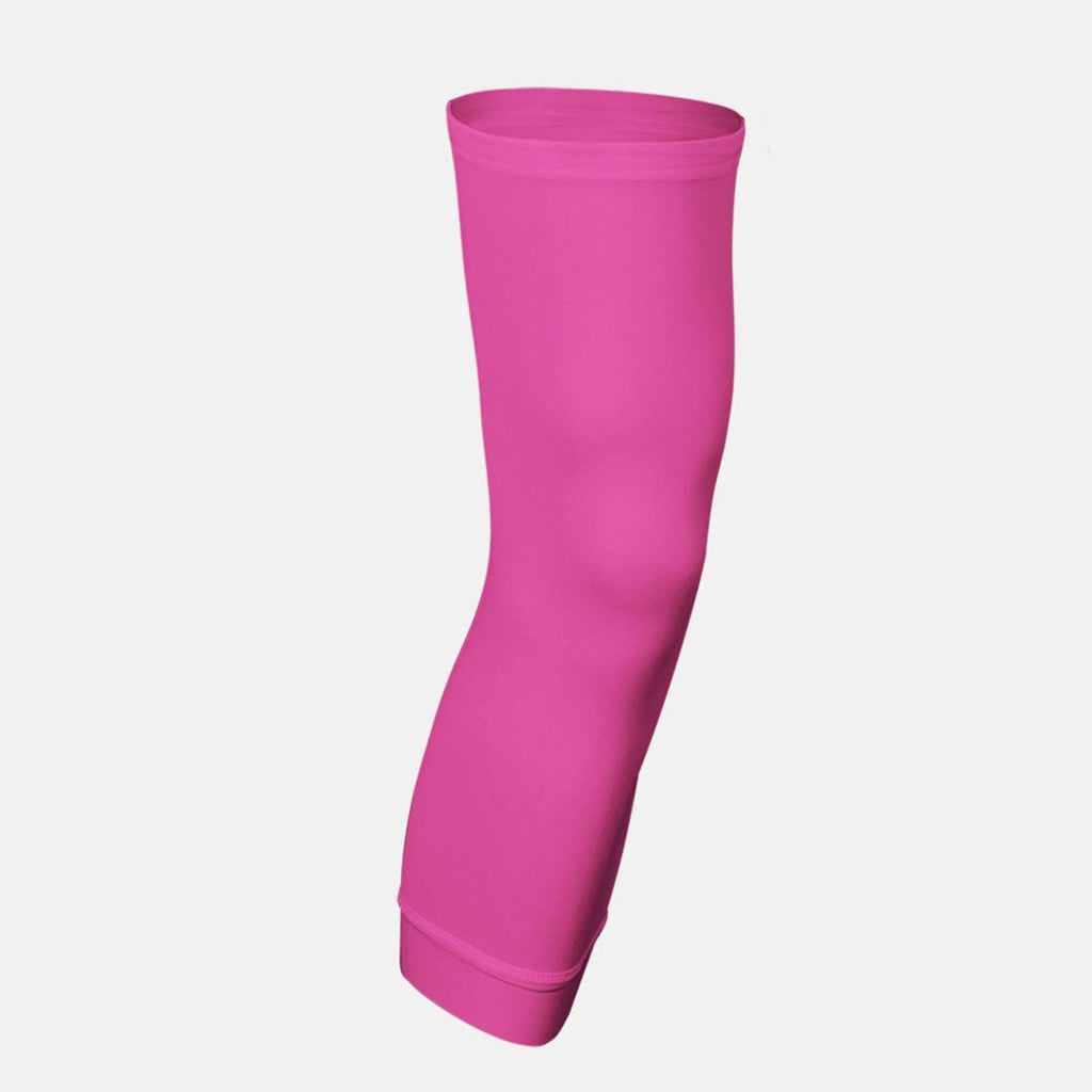 Single Pink Compression Leg Sleeve