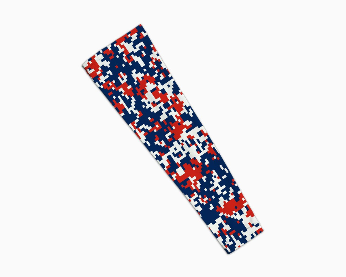USA Digital Camo Arm Sleeve, Made in the USA Custom Sports Sleeves